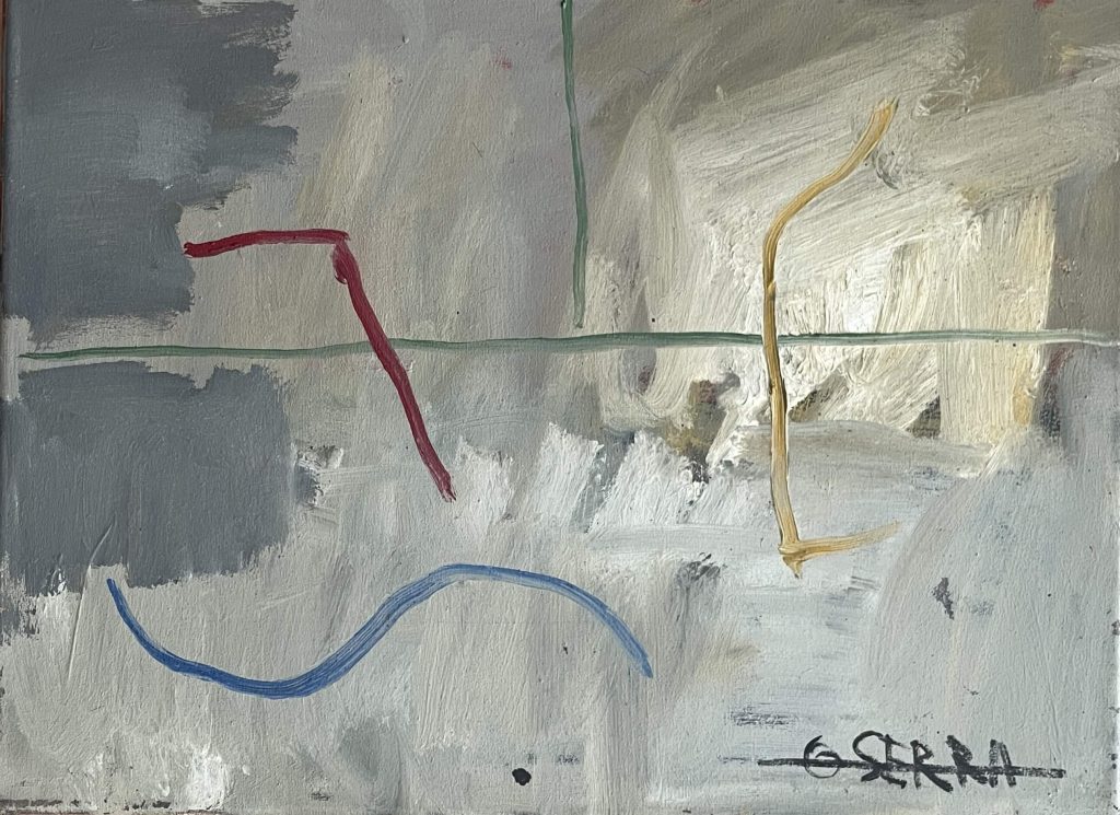 Gustavo Serra - Óleo sobre lienzo