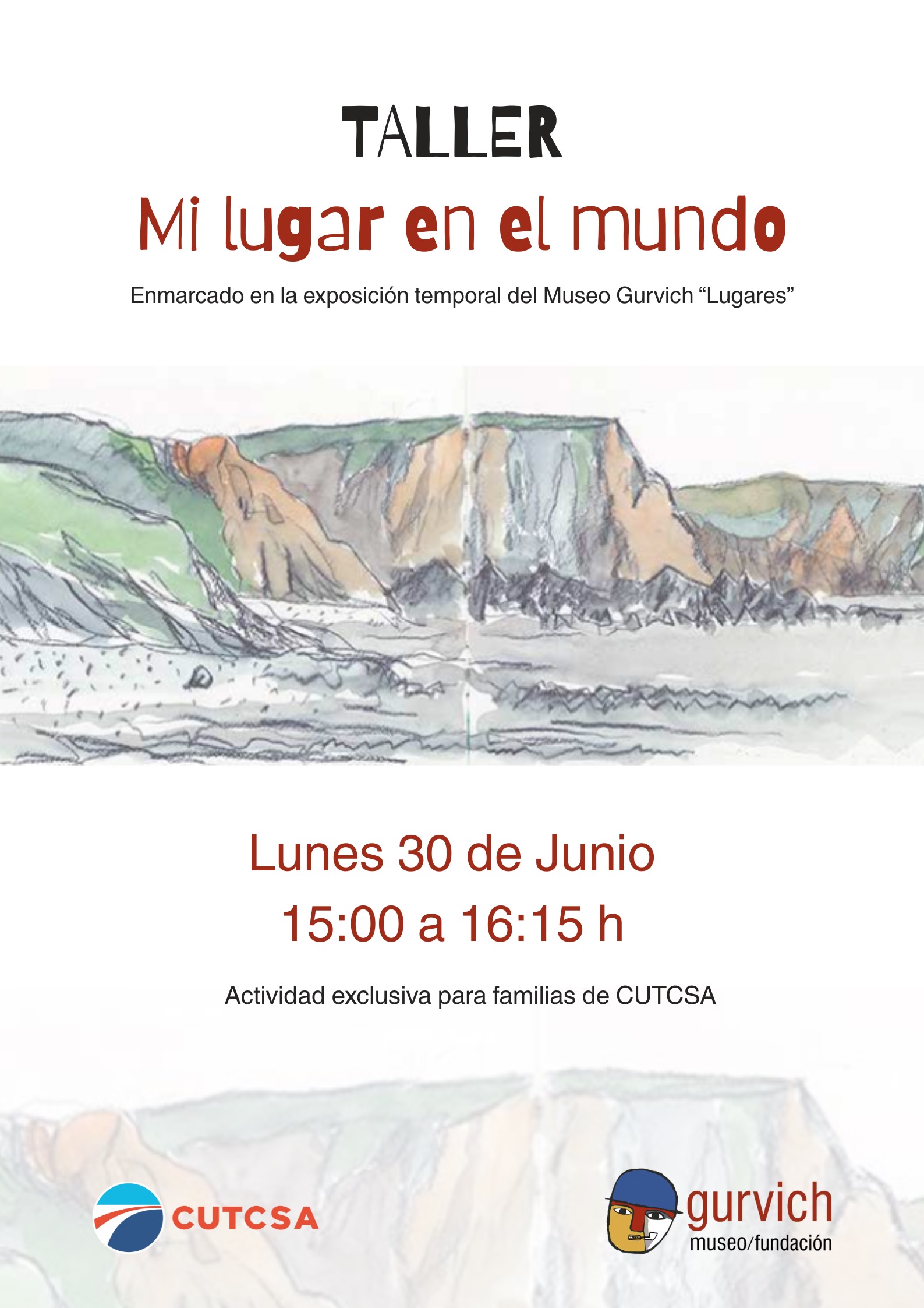 Vacaciones de Invierno en el MG Visita + taller con familias de CUTCSA