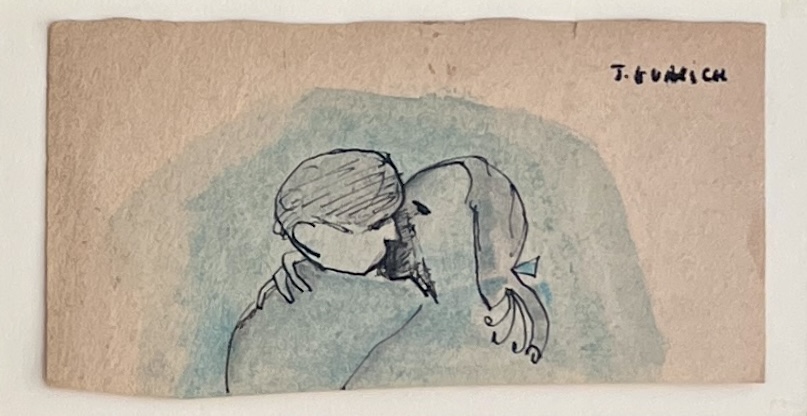 José Gurvich - Tinta y acuarela sobre papel